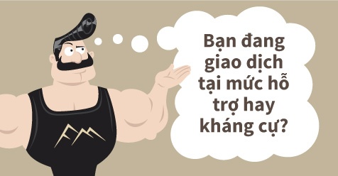 Bạn đang giao dịch tại mức hỗ trợ hay kháng cự?