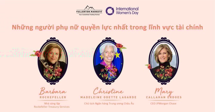 Những người phụ nữ quyền lực nhất trong lĩnh vực tài chính