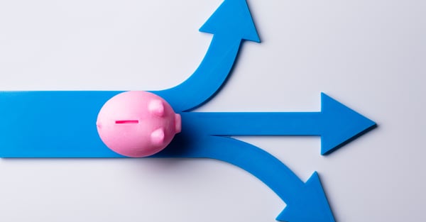 Piggy bank, money, investment options